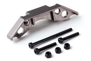 Gmade GS01 Rear Axle Truss Upper Link Mount (Titanium Gray) Gmade GS01 Rear Axle Truss Upper Link Mount (Titanium Gray)