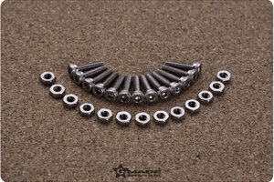 Gmade Stainless Steel Hex Bolts & Nuts for 1.9 VR01 Beadlocks