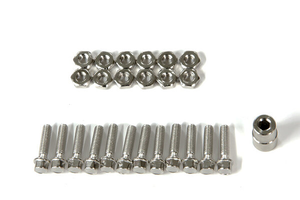 Gmade M2.5X10mm Scale Hex Bolt and Nut Set