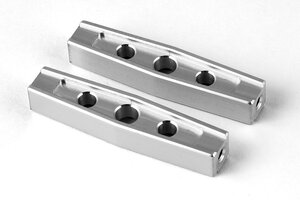 Gmade GS01 Machined M3 44mm Upper Link (2) (Silver) Gmade GS01 Machined M3 44mm Upper Link (2) (Silver)