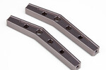 Gmade GS01 Machined M3 78mm Bent Lower Link (2) (Titanium Gray)
