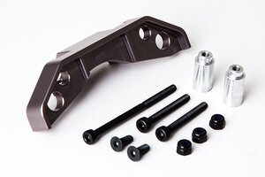Gmade R1 Rear Axle Truss Upper Link Mount (Titanium Gray) Gmade R1 Rear Axle Truss Upper Link Mount (Titanium Gray)