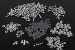 Gmade Stainless steel hex bolts & nu for GS01 4-link chassis