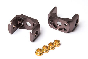 Gmade Aluminum C-Hub Carrier (Titanium Gray) (2) for GS01 Gmade Aluminum C-Hub Carrier (Titanium Gray) (2) for GS01