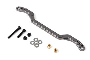 Gmade GS01 Machined Steering Link 116mm (Titanium Gray)