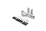 Gmade GA60 Aluminum Axle Servo Mount (Silver): GOM