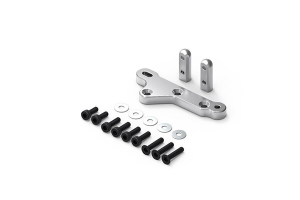 Gmade GA60 Aluminum Axle Servo Mount (Silver): GOM