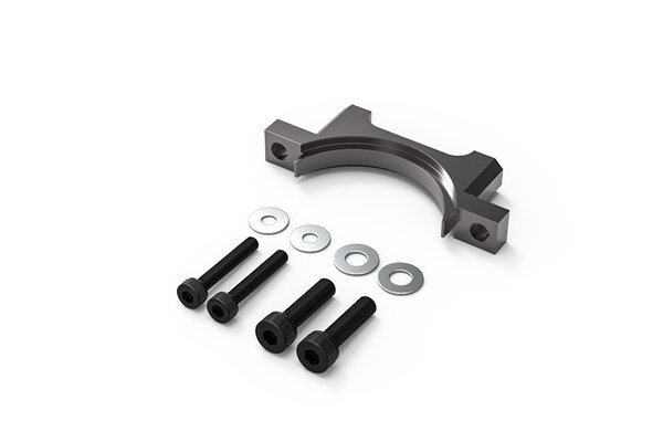 Gmade GR01 Aluminum Clamp 40mm Fan Mount (Titanium Gray: GOM