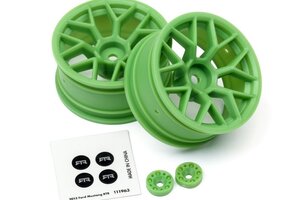 HPI Racing RTR Wheel 26mm Green (6mm Offset/2pcs)