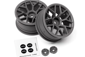 HPI Racing RTR Wheel 26mm Gunmetal (6mm Offset/2pcs)