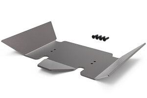 Gmade GR01 Aluminum Skid Plate (Titanium Gray): GOM Gmade GR01 Aluminum Skid Plate (Titanium Gray): GOM