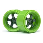 HPI Racing Work Meister S1 Wheel Green (Micro RS4/4pcs)
