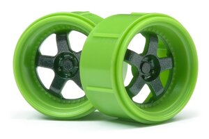 HPI Racing Work Meister S1 Wheel Green (Micro RS4/4pcs)