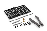 Gmade GOM Sway Bar Set (Titanium Gray): GOM
