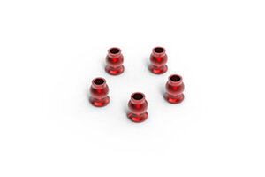 Gmade Gmade Aluminum shock end ball 5.8x7.3mm (Red) (5)