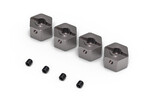 Gmade Aluminum 12mm Wheel Hub (4) (8mm Thick)