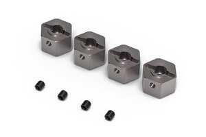 Gmade Aluminum 12mm Wheel Hub (4) (8mm Thick)