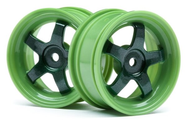 HPI Racing Work Meister S1 Wheel Green 26mm (0mm Offset/2pcs)
