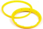 HPI Racing Heavy Duty Wheel Bead Lock Rings (Yellow/For 2 Wheels) -