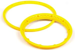 HPI Racing Heavy Duty Wheel Bead Lock Rings (Yellow/For 2 Wheels) -