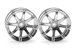 HPI Racing Work Emotion XC8 Wheel 26mm Chrome (6mm Offset)