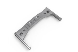 Gmade GS02 Aluminum Rear Cross Member (Silver) Gmade GS02 Aluminum Rear Cross Member (Silver)