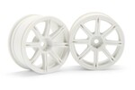 HPI Racing Work Emotion XC8 Wheel 26mm White (3mm Offset)