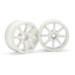 HPI Racing Work Emotion XC8 Wheel 26mm White (3mm Offset)