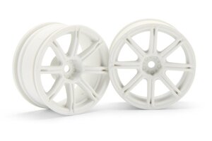 HPI Racing Work Emotion XC8 Wheel 26mm White (3mm Offset)