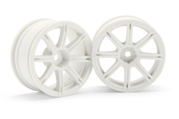 HPI Racing Work Emotion XC8 Wheel 26mm White (3mm Offset)