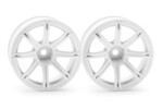 HPI Racing Work Emotion XC8 Wheel 26mm White (9mm Offset)