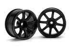 HPI Racing Work Emotion XC8 Wheel 26mm Black (6mm Offset)