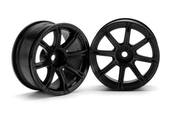 HPI Racing Work Emotion XC8 Wheel 26mm Black (6mm Offset)