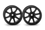 HPI Racing Work Emotion XC8 Wheel 26mm Black (9mm Offset)