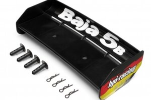 HPI Racing Wing Set (Black/Baja 5B)