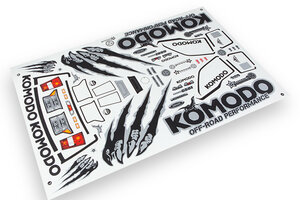 Gmade Komodo Decal Sheet
