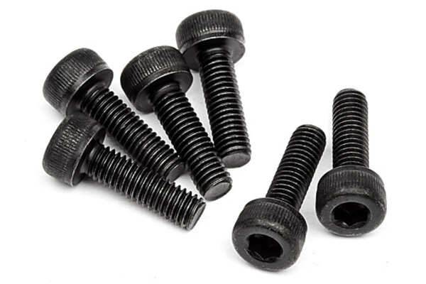 HPI Racing HPIZ543  Cap Head Screw M3X10mm (Hex Socket/6pcs)