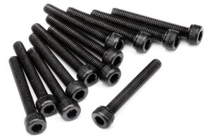 HPI Racing Cap Head Screw M3X22mm (Hex Socket/12pcs)