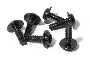 HPI Racing Tp. Flanged Screw M3X10mm (6pcs)