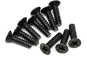 HPI Racing Tp. Flat Head Screw M3X12mm (10pcs)