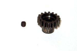 Gmade Mod1 5mm Hardened Steel Pinion Gear 16T (1)