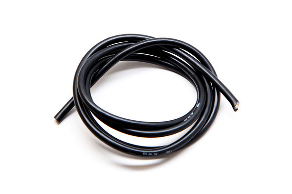 Maclan Racing HADMCL4032   Maclan 12awg Flex Silicon Wire (Black) (3')