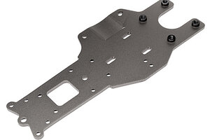 HPI Racing Rear Chassis Plate (Gunmetal) Baja 5SC/D-Box/Boss
