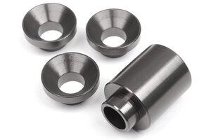 HPI Racing Spacer Set For Clutch Bell Holder (Gunmetal) Baja