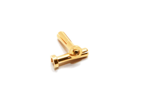 Maclan Racing Maclan MAX CURRENT 4mm Gold Bullet Connectors  (2 pcs)