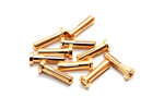 Maclan Racing Maclan MAX CURRENT 4mm Gold Bullet Connectors  (10 pcs)