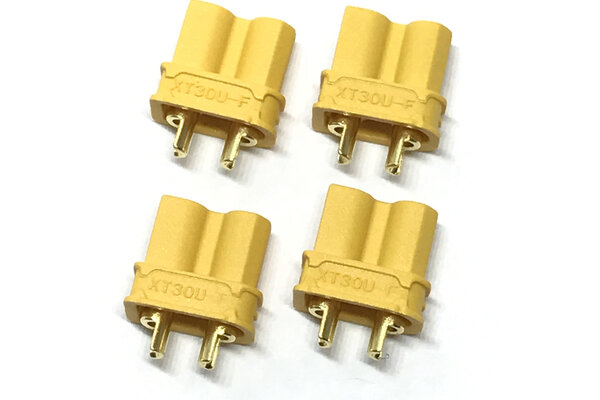 Maclan Racing XT30U connectors (4 Female)