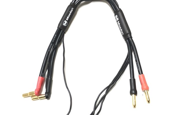 Maclan Racing MCL4189 Maclan Max Current 2S Charger Cable V2 (60cm)