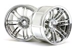 HPI Racing LP35 Wheel Rays Volk Rracing RE30 Chrome (2pcs)