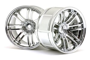 HPI Racing LP35 Wheel Rays Volk Rracing RE30 Chrome (2pcs)